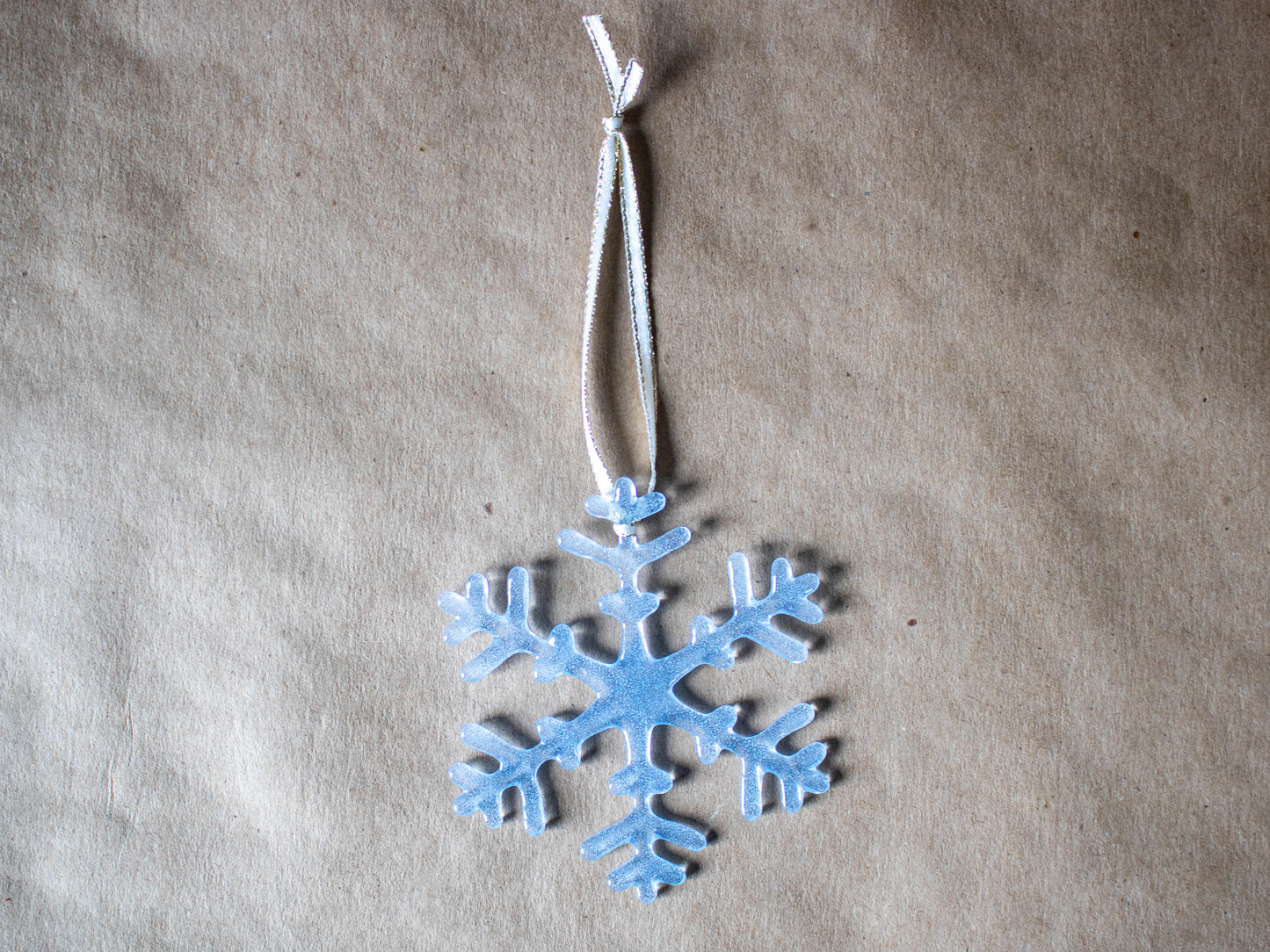 Icy Blue Snowflake