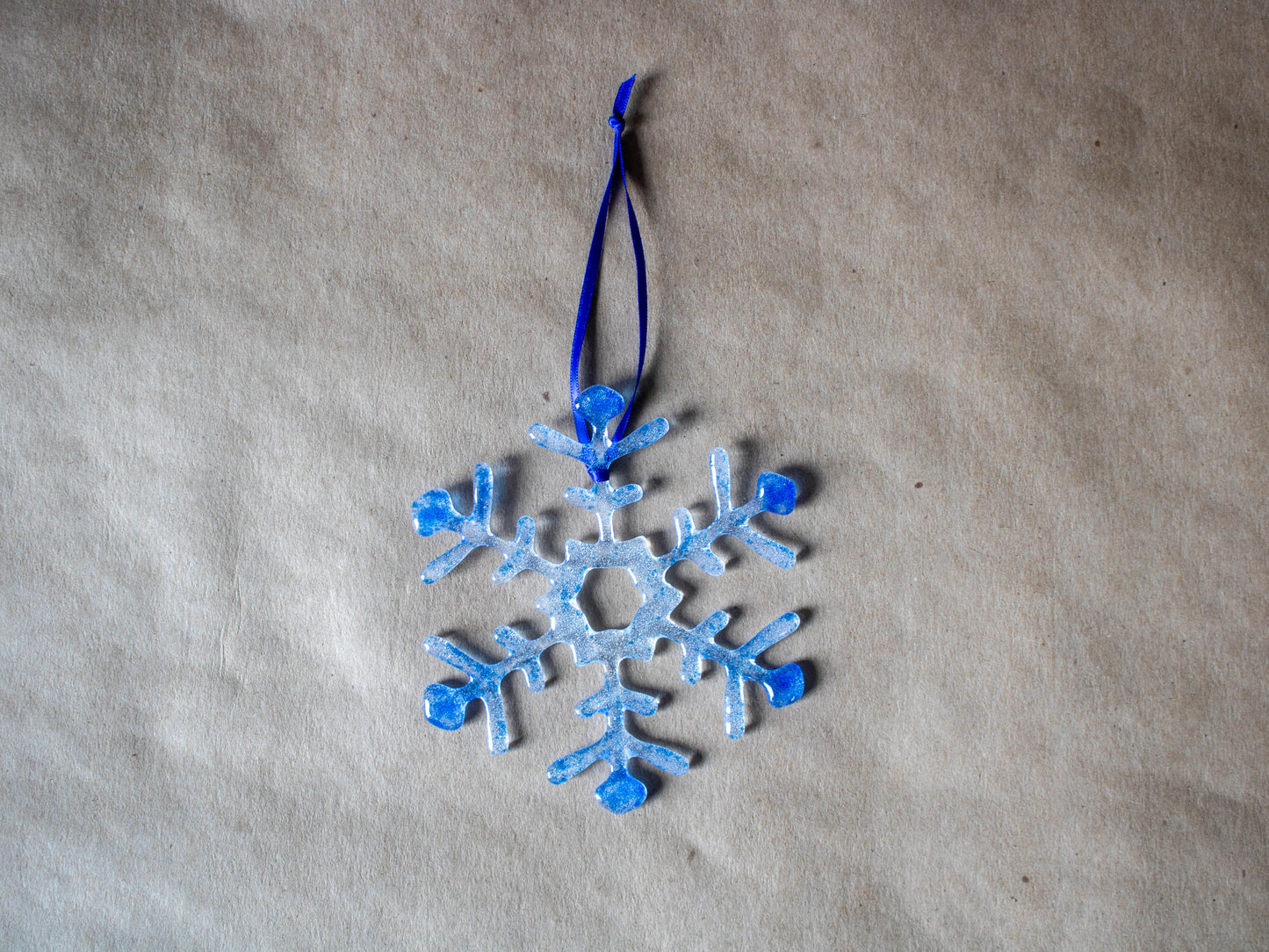 Icy Blue Snowflake