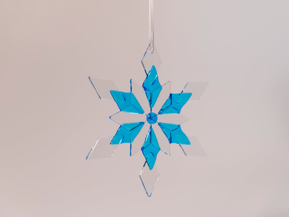 Snowflake Window Hanger, Ice