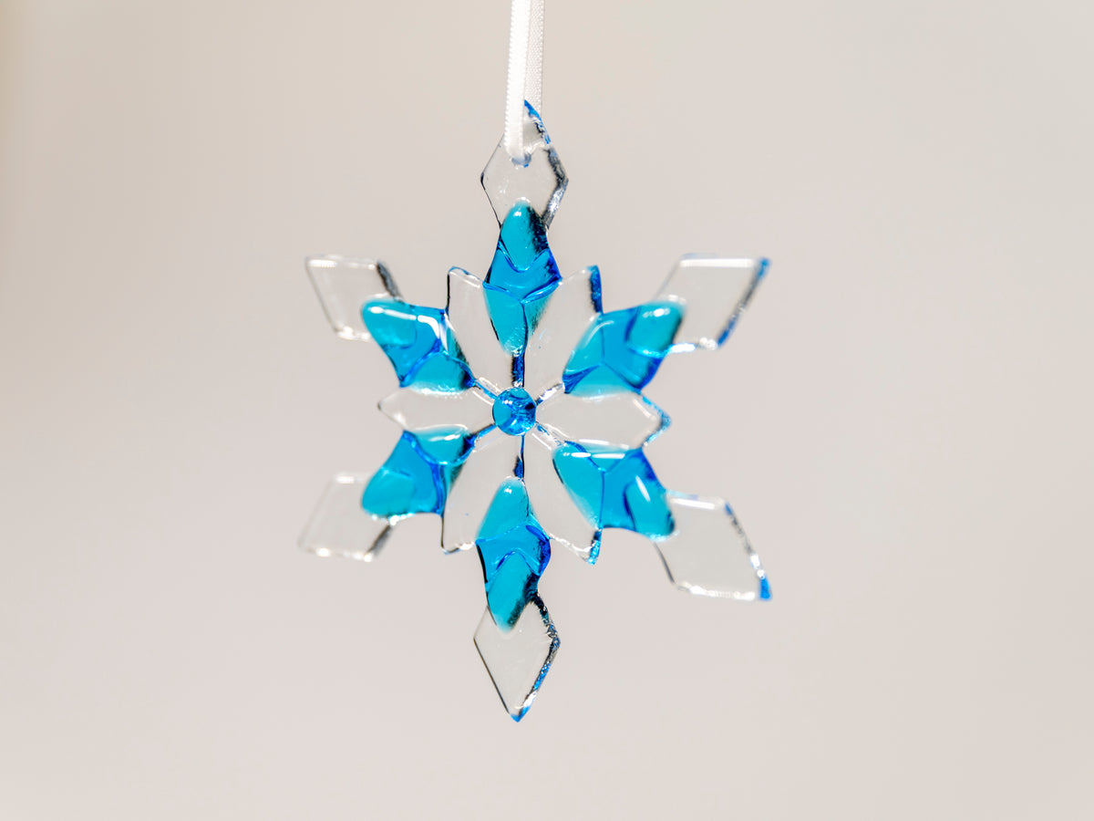 Snowflake Window Hanger, Ice
