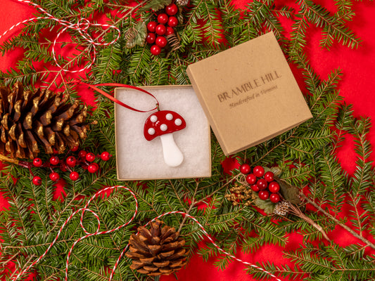 Mushroom Ornament