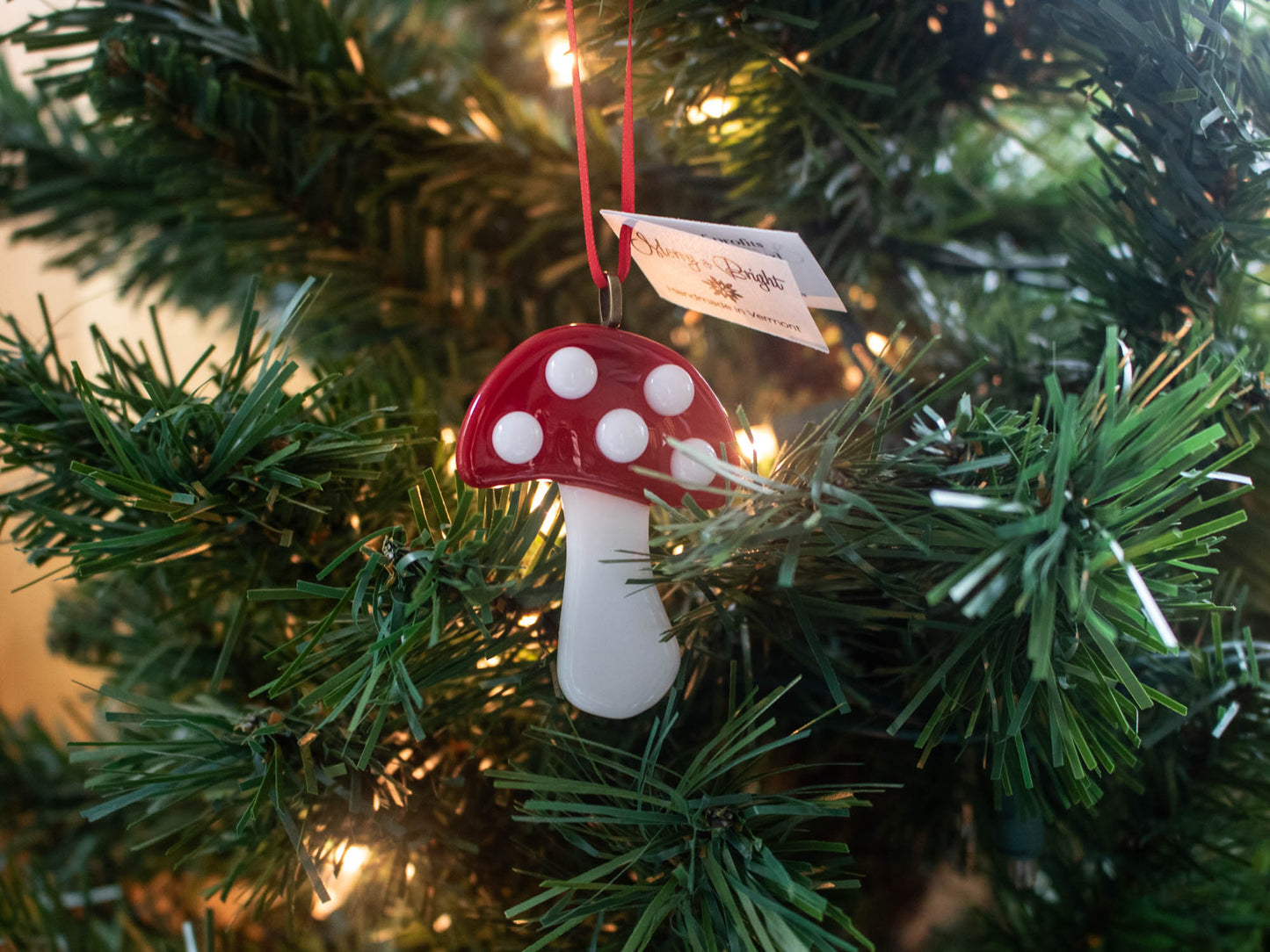 Mushroom Ornament