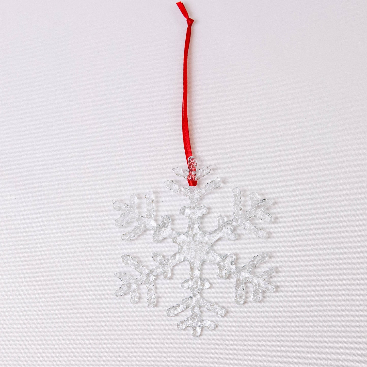 Icy Glass Snowflake