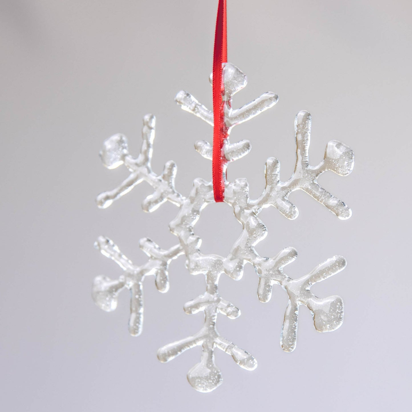 Icy Glass Snowflake